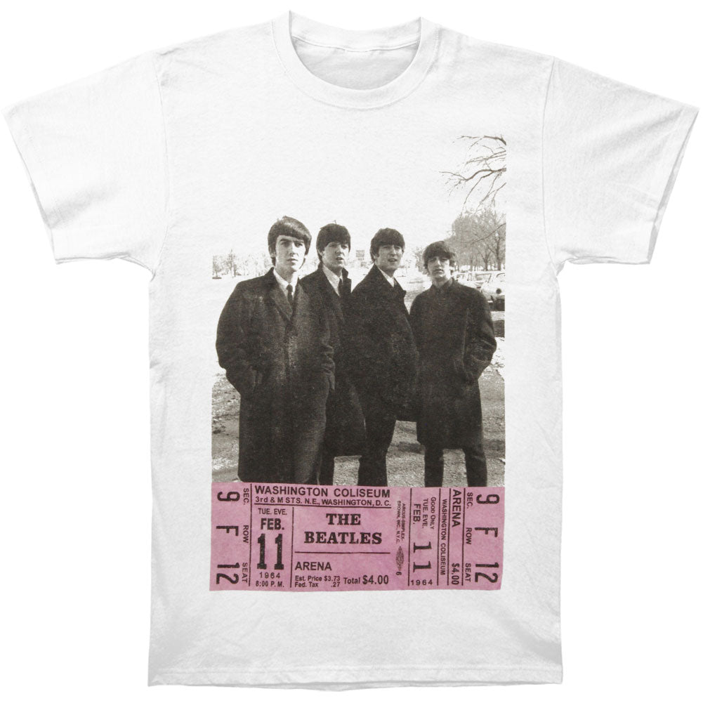 Beatles D.C. Ticket Slim Fit T-shirt Front