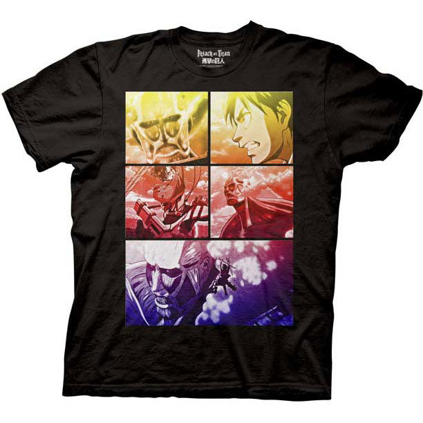 Attack On Titan Eren Vs Giant Titan T-shirt