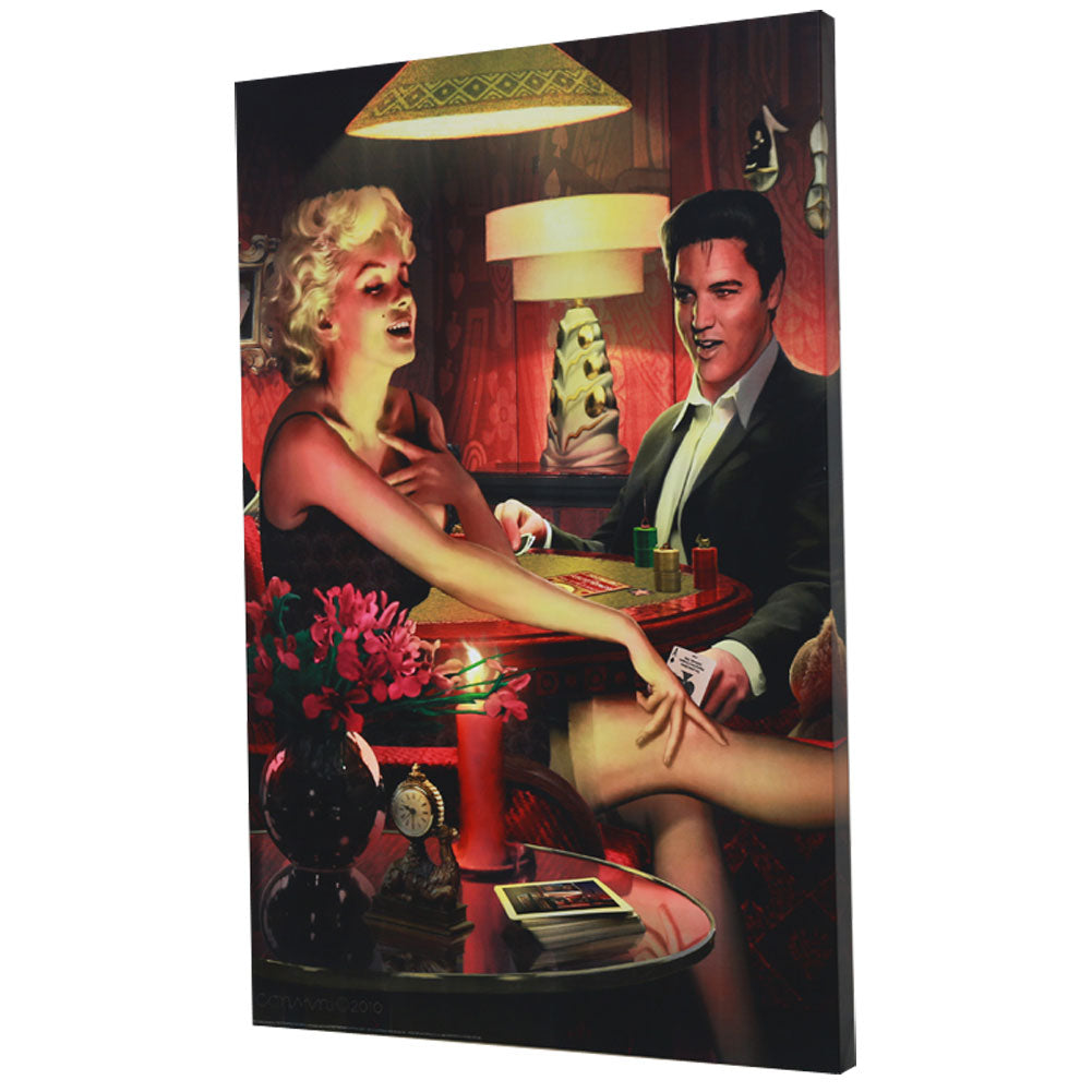 Elvis Presley Four Of A Kind Canvas Poster Front