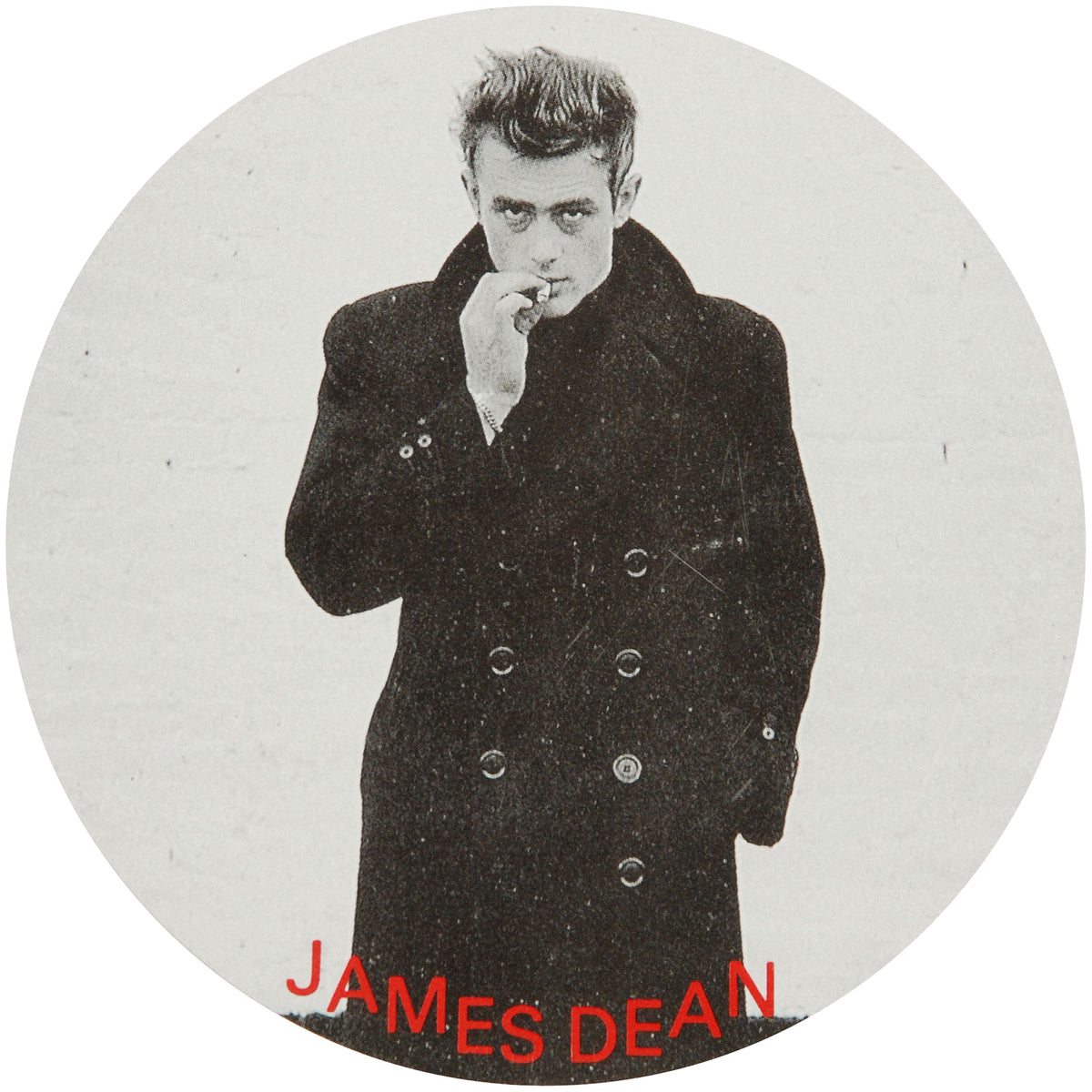 James Dean Standing Pose Sticker Front