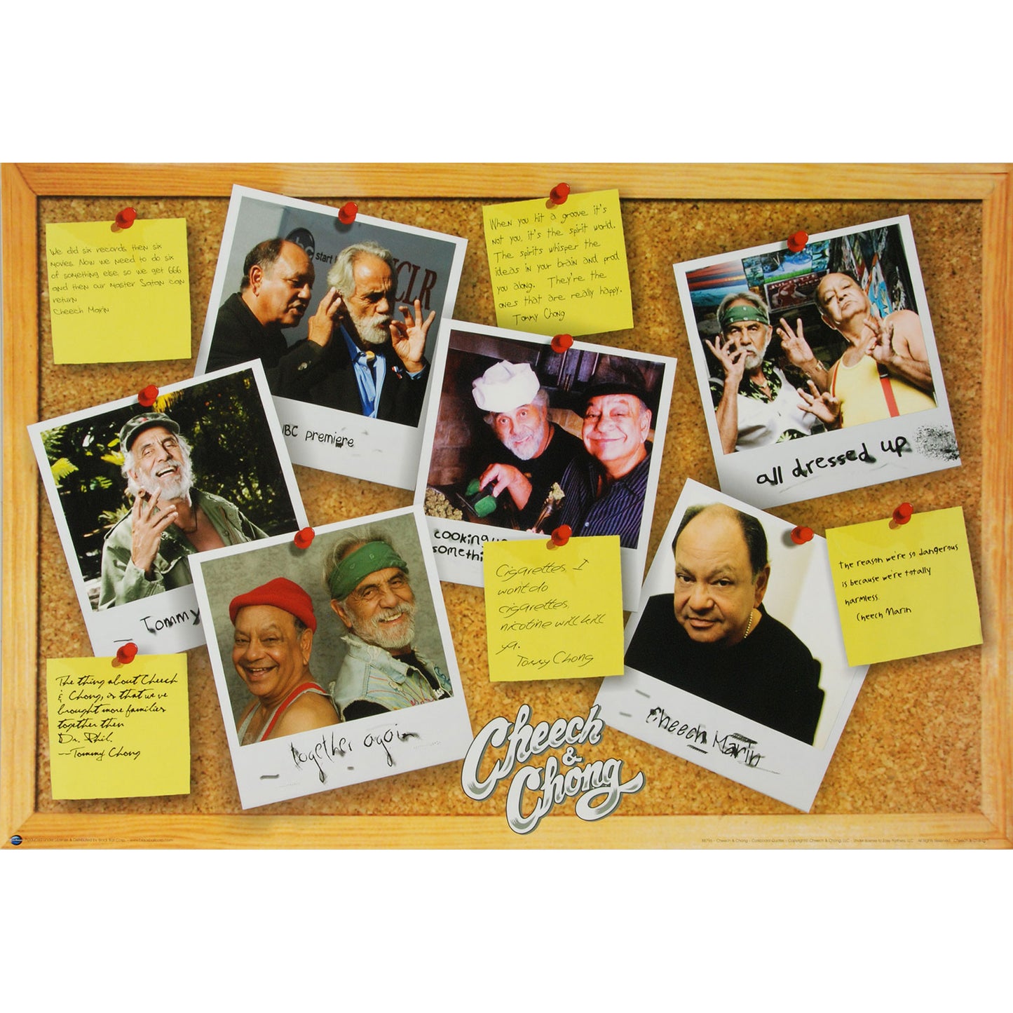 Cheech & Chong Corkboard Domestic Poster