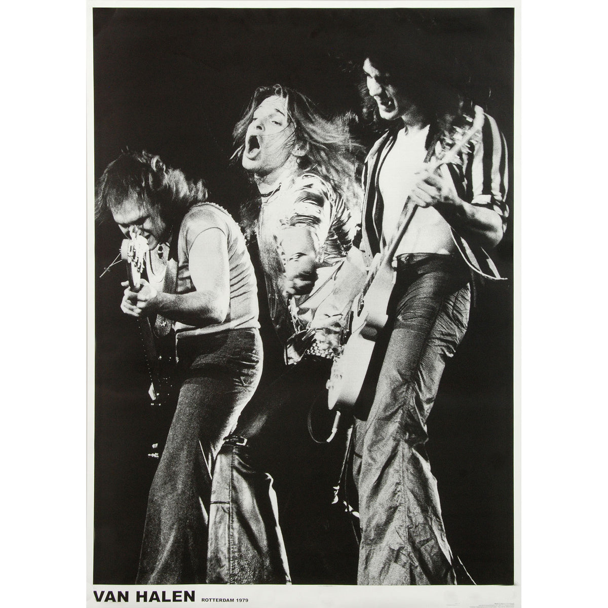 Van Halen Rotterdam 1979 Import Poster Front