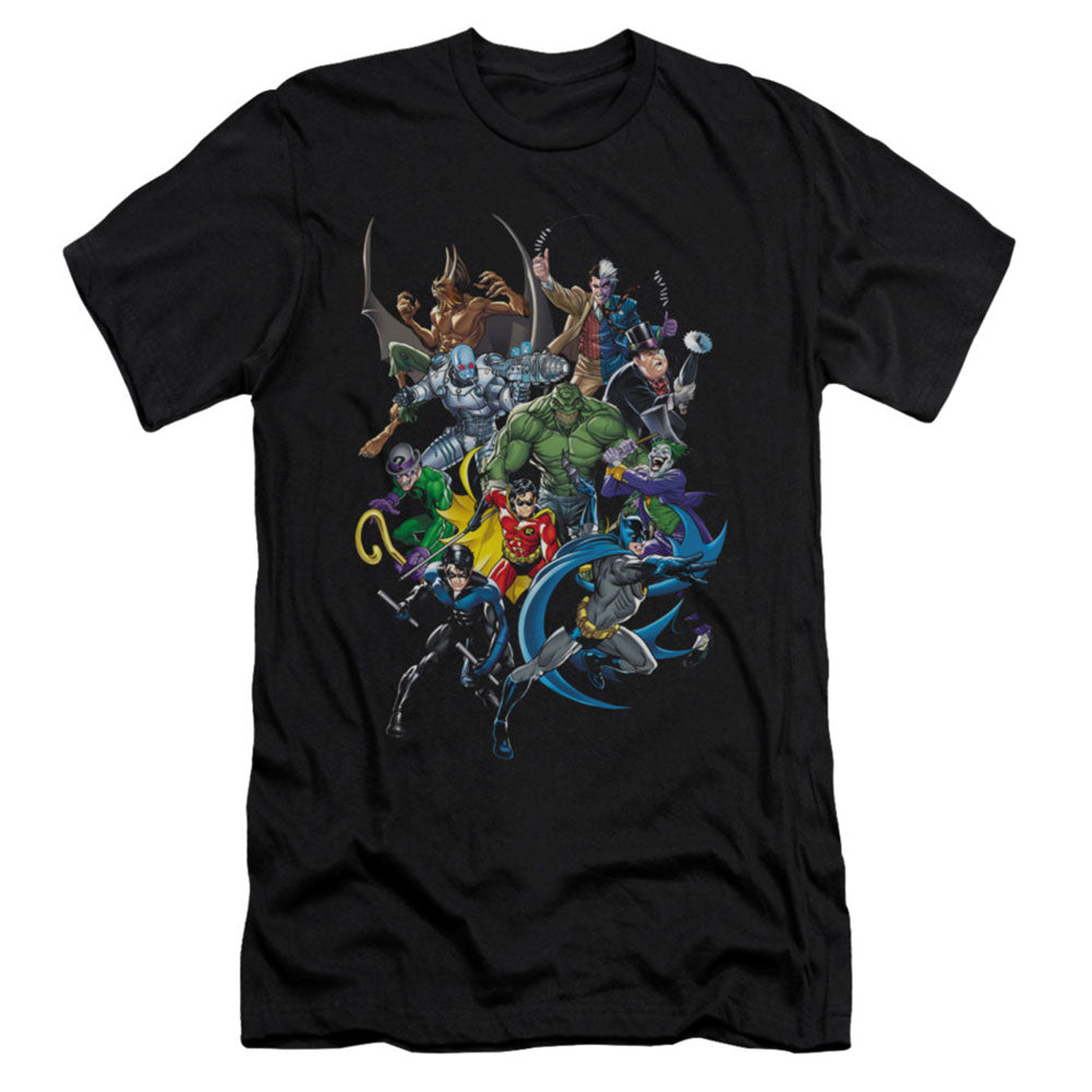 Batman Saints And Psychos Slim Fit T-shirt Front