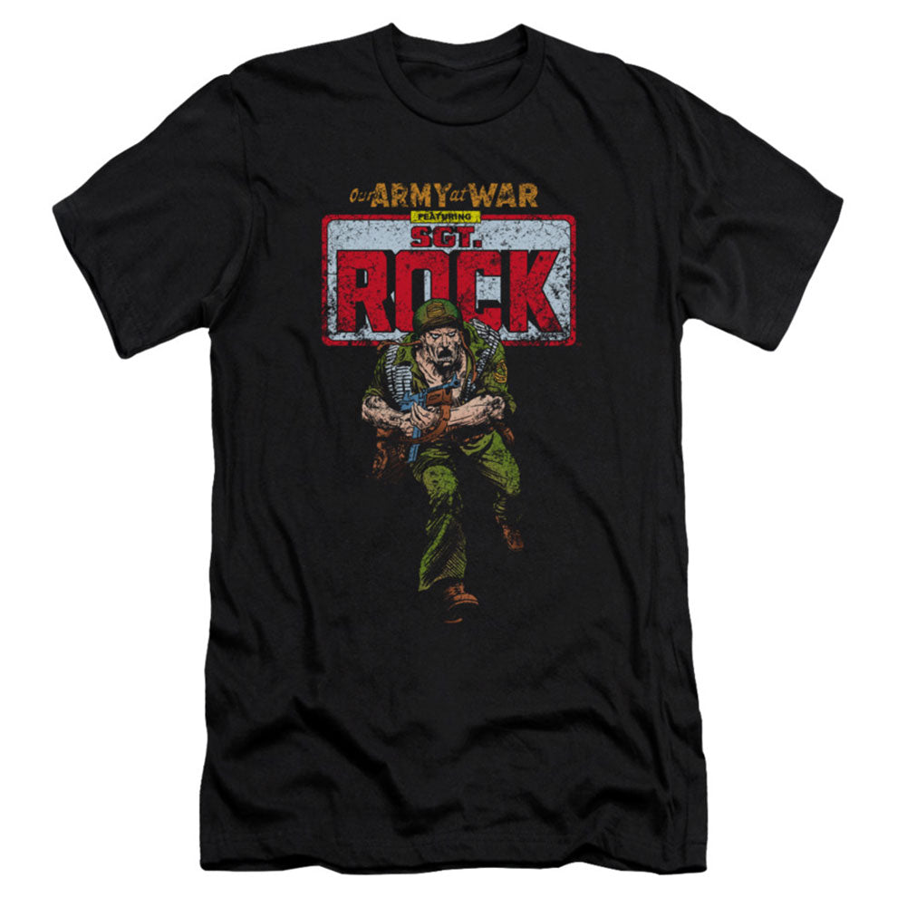 DC Comics Sgt Rock Slim Fit T-shirt Front