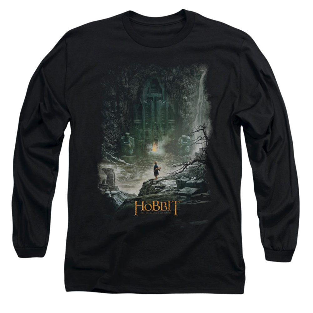 Hobbit At Smaug's Door Long Sleeve Front