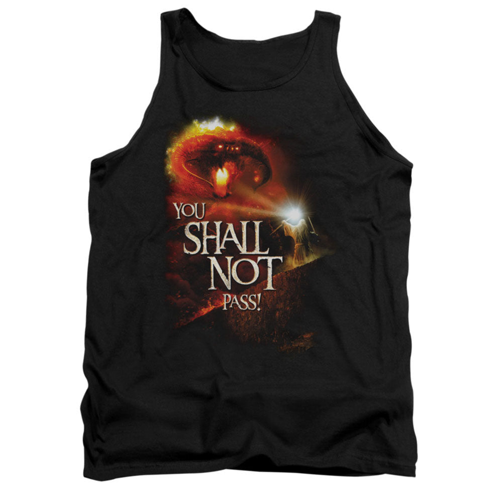 Lord Of The Rings You Shall Not Pass Mens Tank