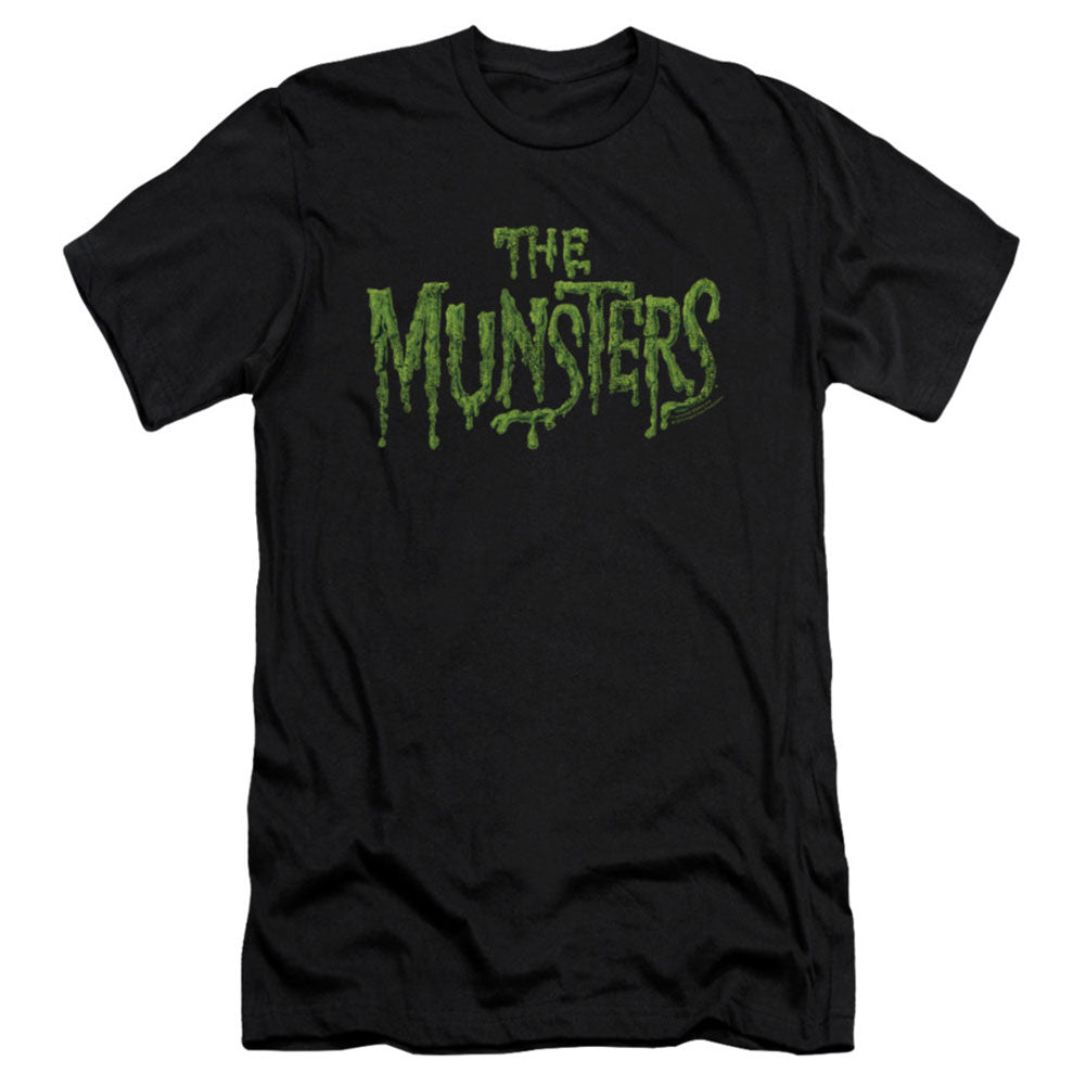 Munsters Distress Logo Slim Fit T-shirt Front