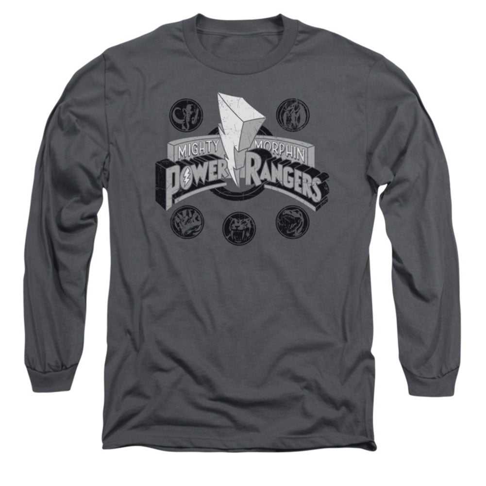 Power Rangers Power Coins Long Sleeve Front