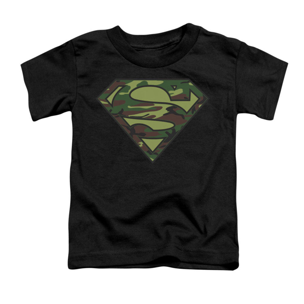 Superman Camo Logo Childrens T-shirt