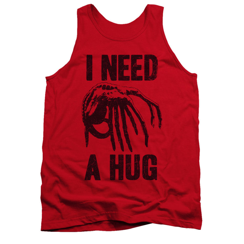 Alien Need A Hug Mens Tank Front
