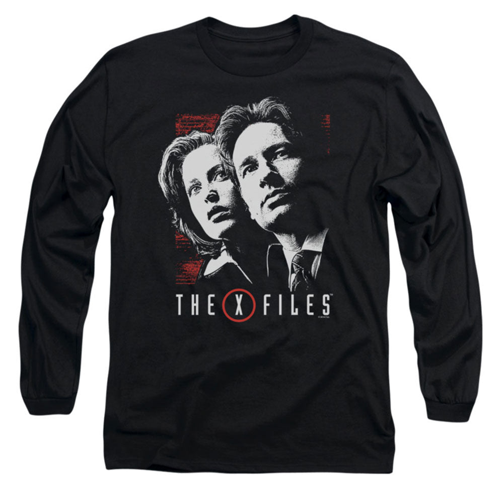 X Files Mulder & Scully Long Sleeve Front