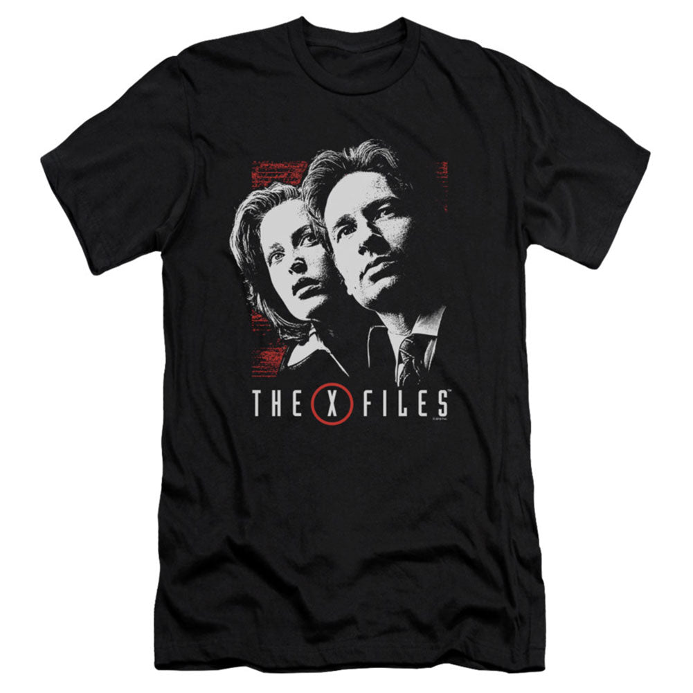 X Files Mulder & Scully Slim Fit T-shirt Front