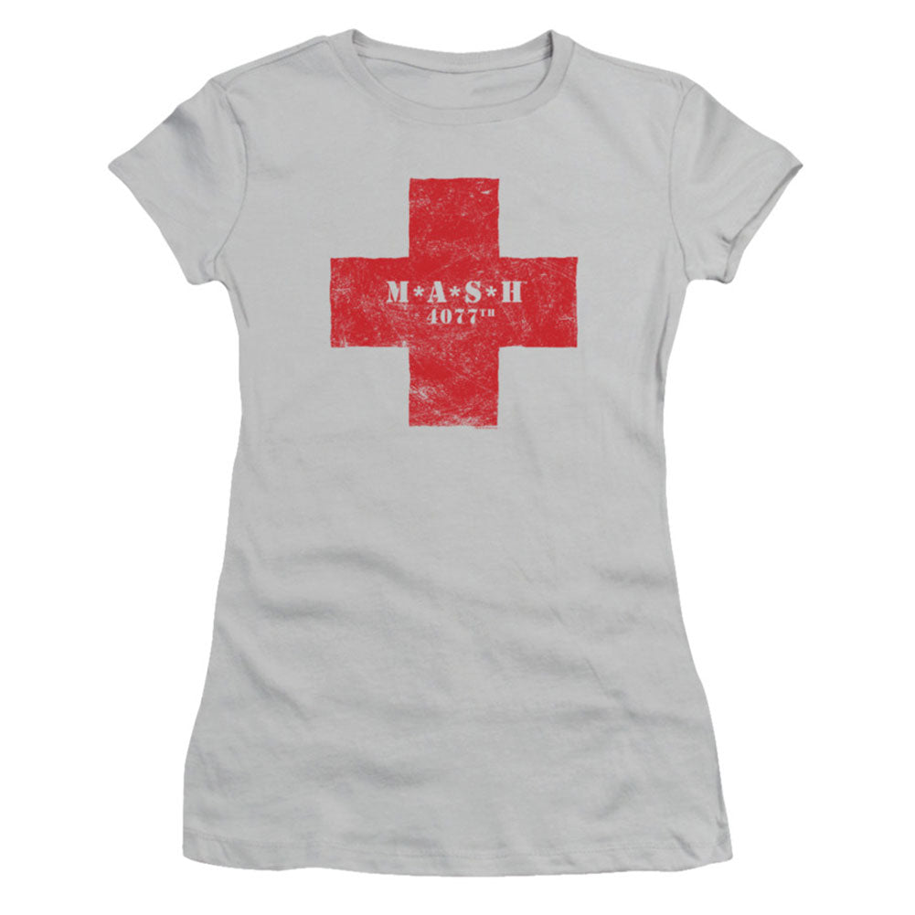 Mash Red Cross Cap Sleeve Junior Top Front
