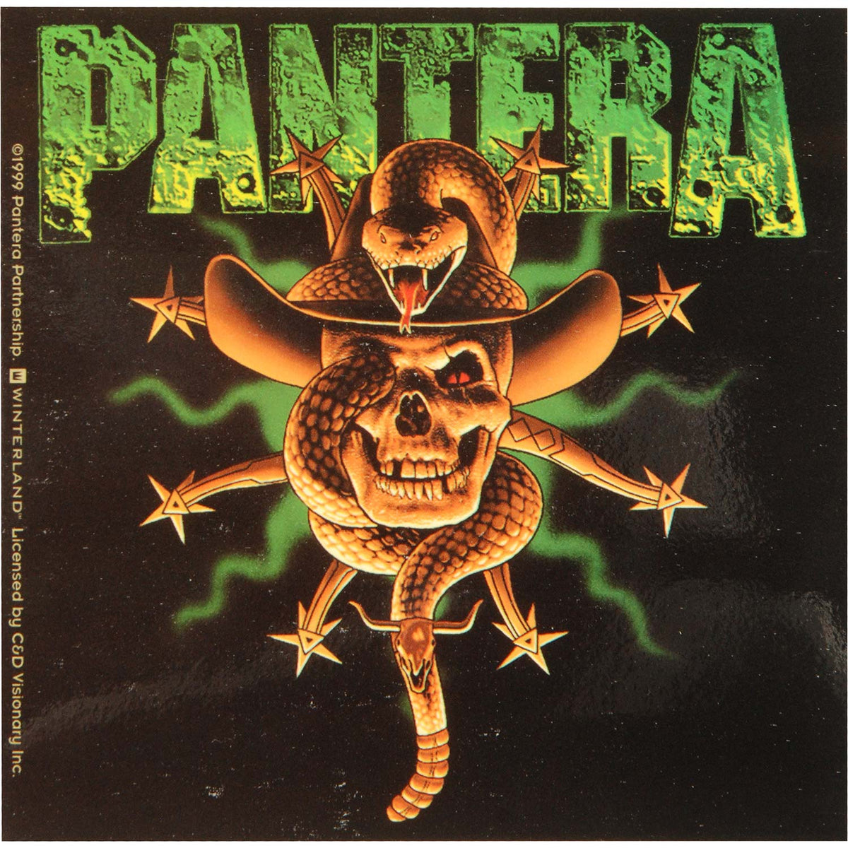 Pantera Sticker Front