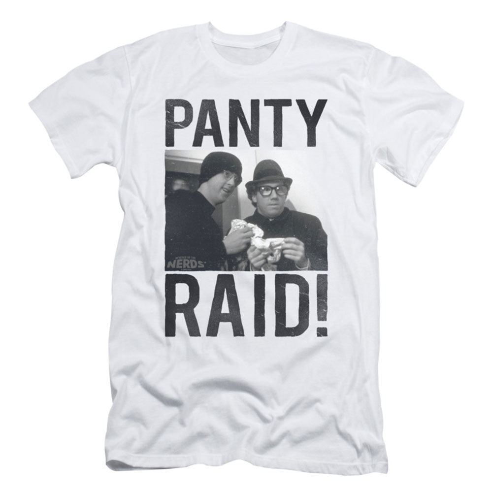Revenge Of The Nerds Panty Raid Slim Fit T-shirt Front
