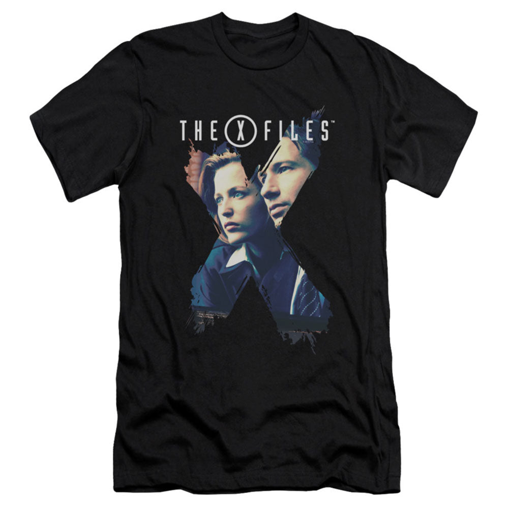 X Files X Agents Slim Fit T-shirt Front