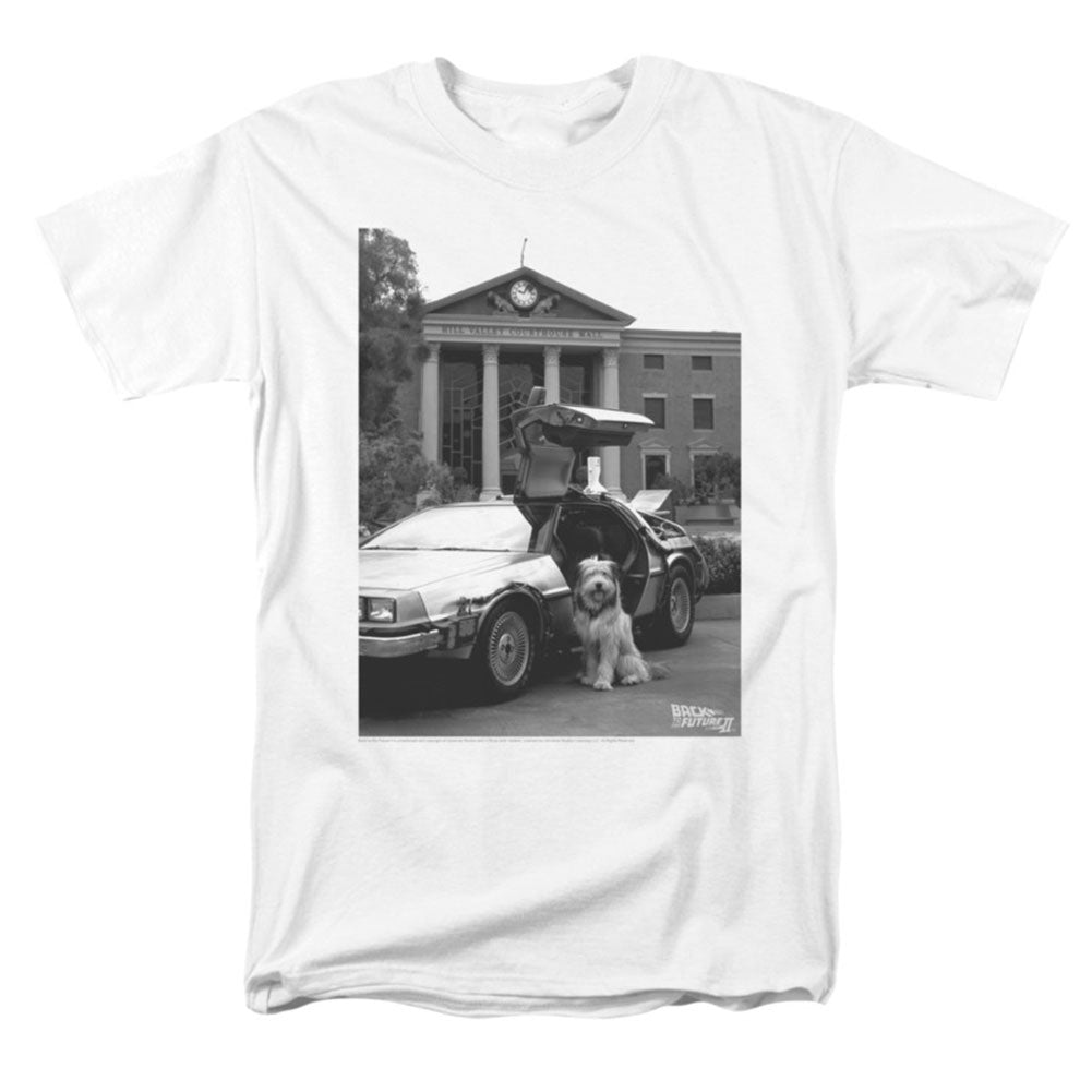 Back To The Future Einstein T-shirt Front