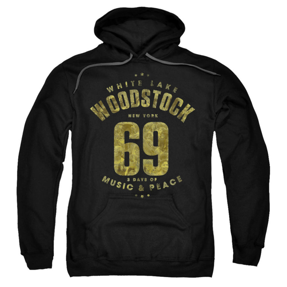 Woodstock White Lake Hooded Sweatshirt Front