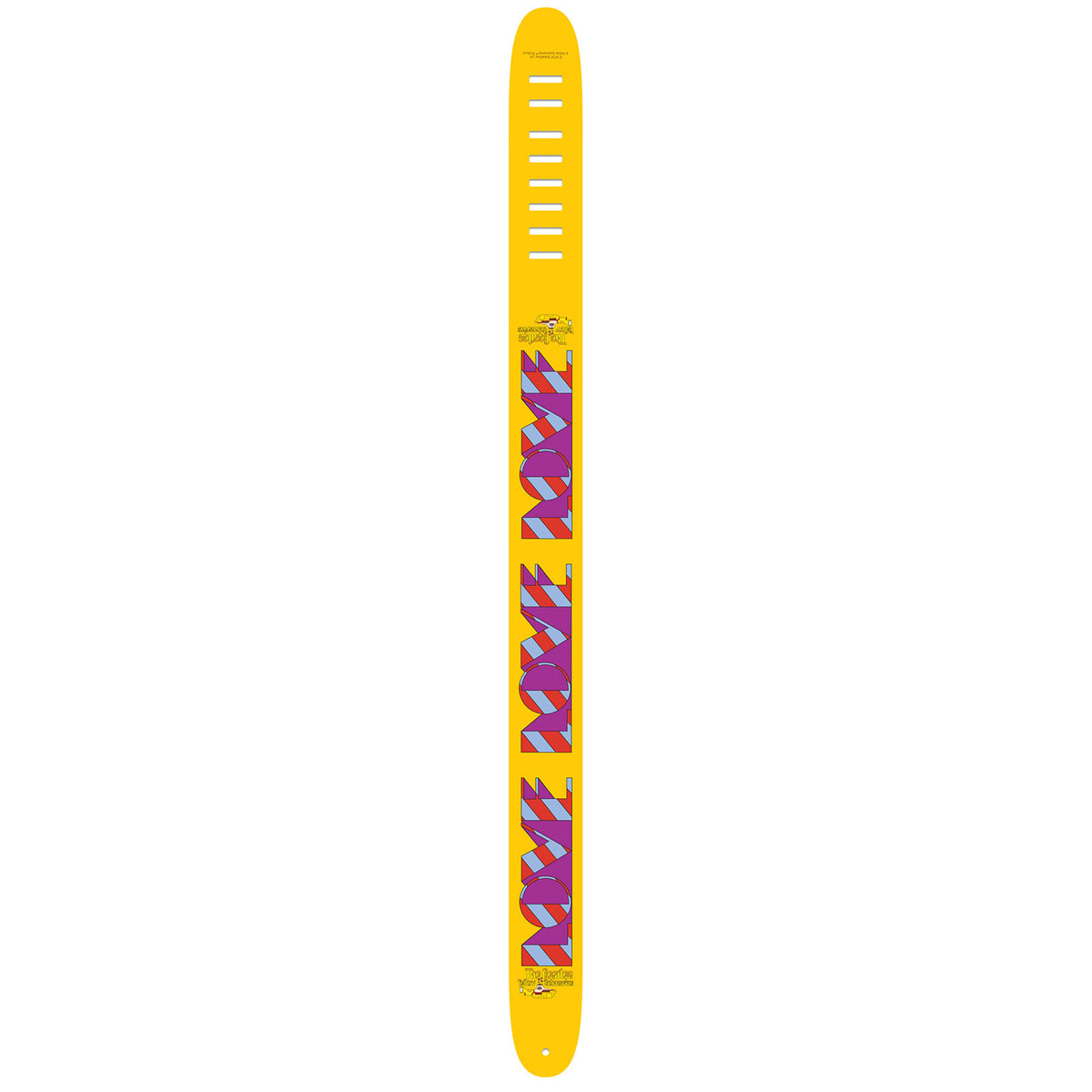 Beatles Guitar Strap Front