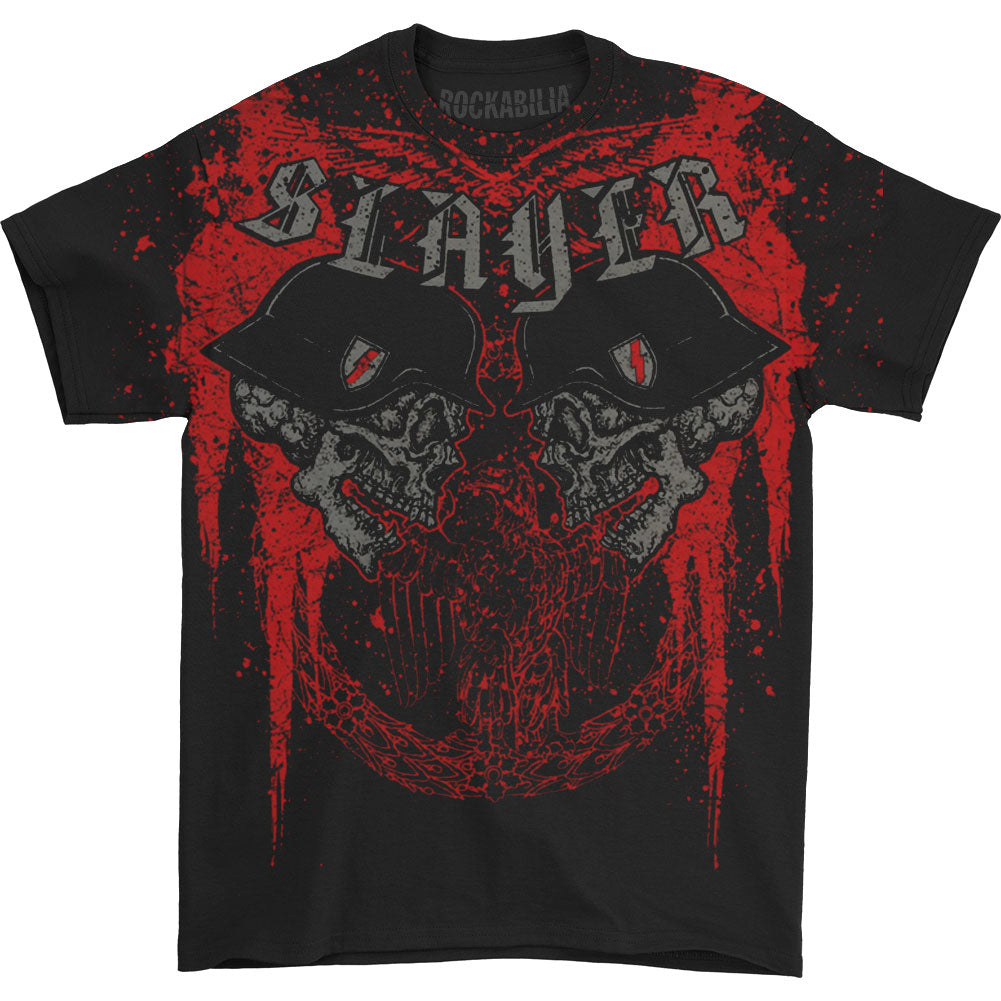 Slayer Double Helmet T-shirt Front