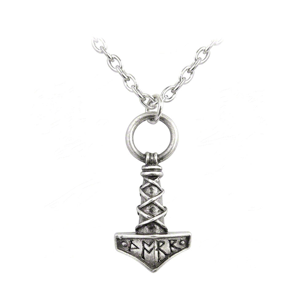 Alchemy Of England Thor's Hammer Amulet Pendant Necklace