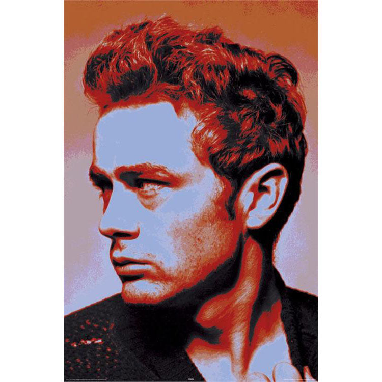 James Dean Profile Domestic Poster