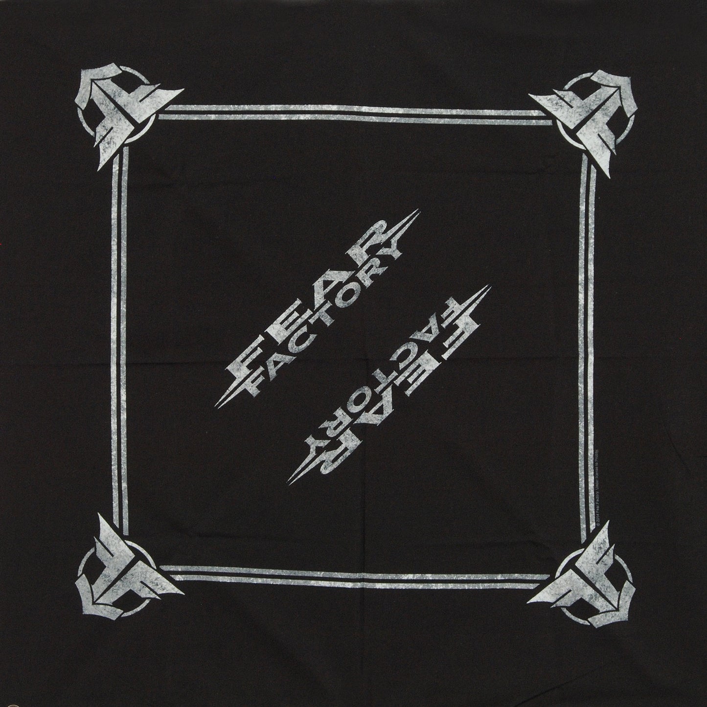 Fear Factory Logo Bandana Front