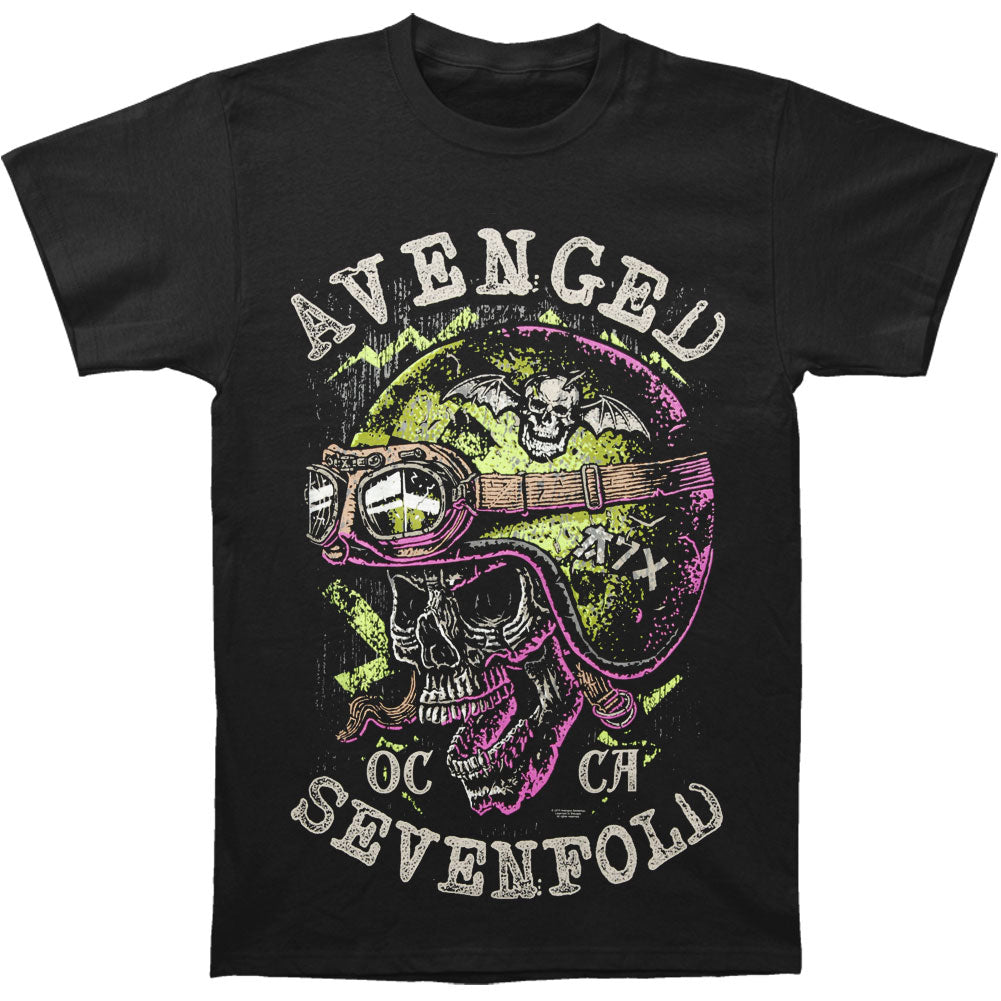 Avenged Sevenfold Helmet T-shirt Front