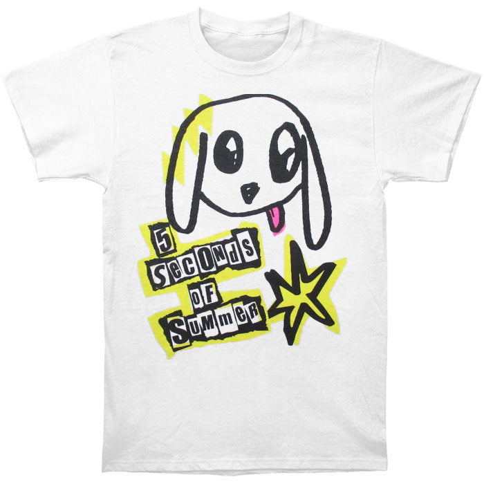 5 Seconds Of Summer Dog Slim Fit T-shirt Front