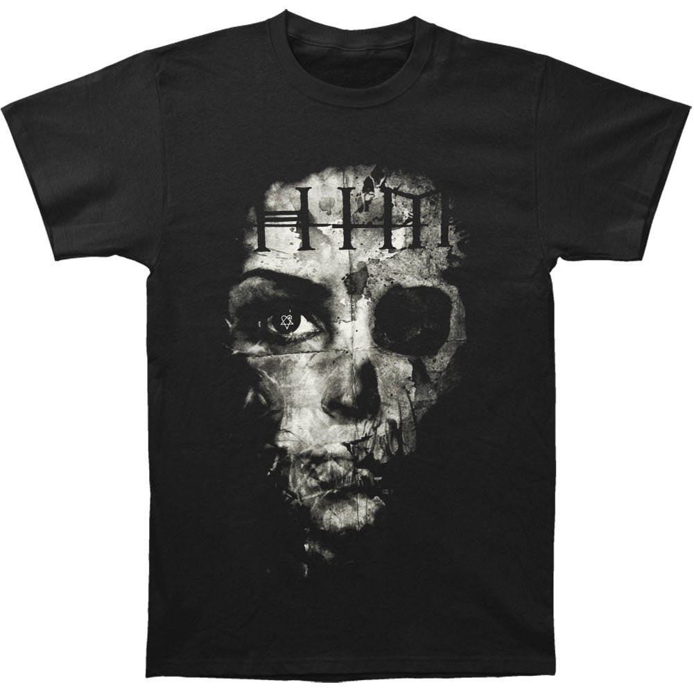 HIM Skull Face T-shirt