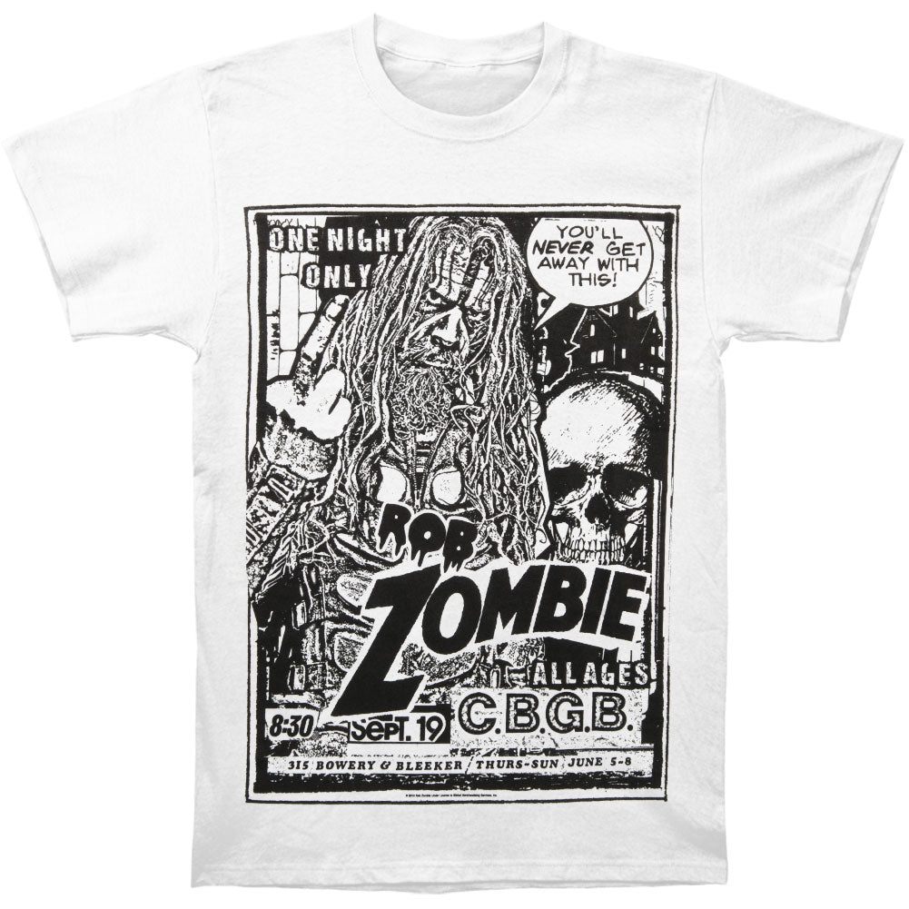 Rob Zombie CBGB Slim Fit T-shirt Front
