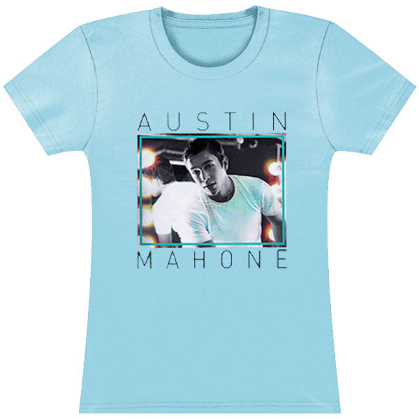 Austin Mahone Shining Star Soft Junior Top Front