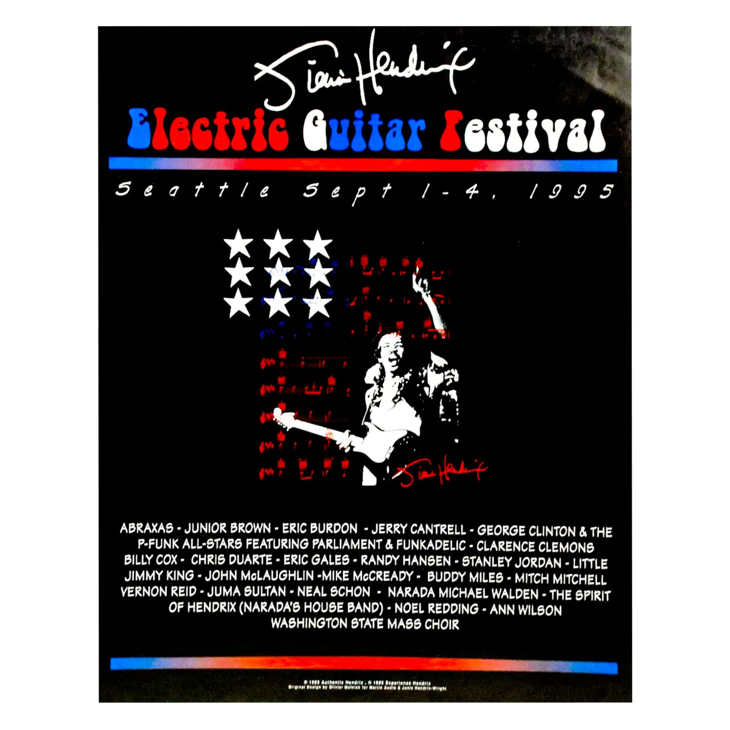 Seattle Festival Concert Promo Poster
