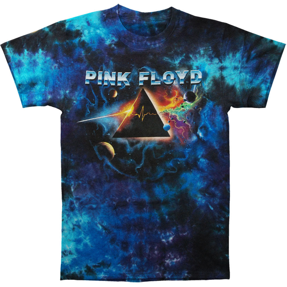 Pink Floyd Pulsar Prism Tie Dye T-shirt Front