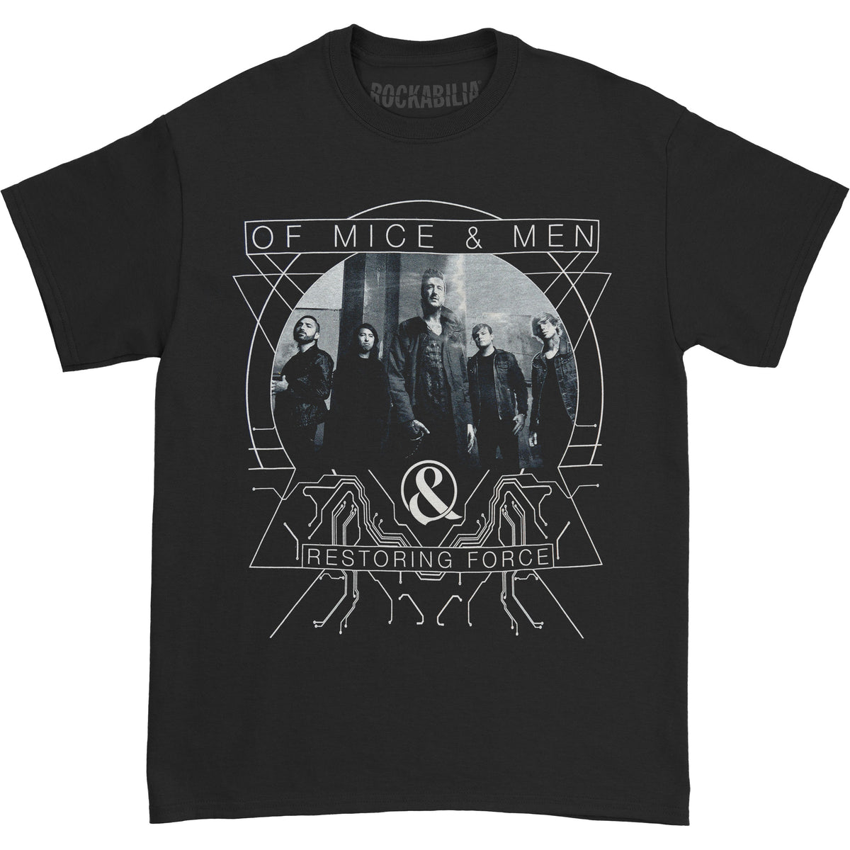 Of Mice & Men Restoring Force Slim Fit T-shirt Front