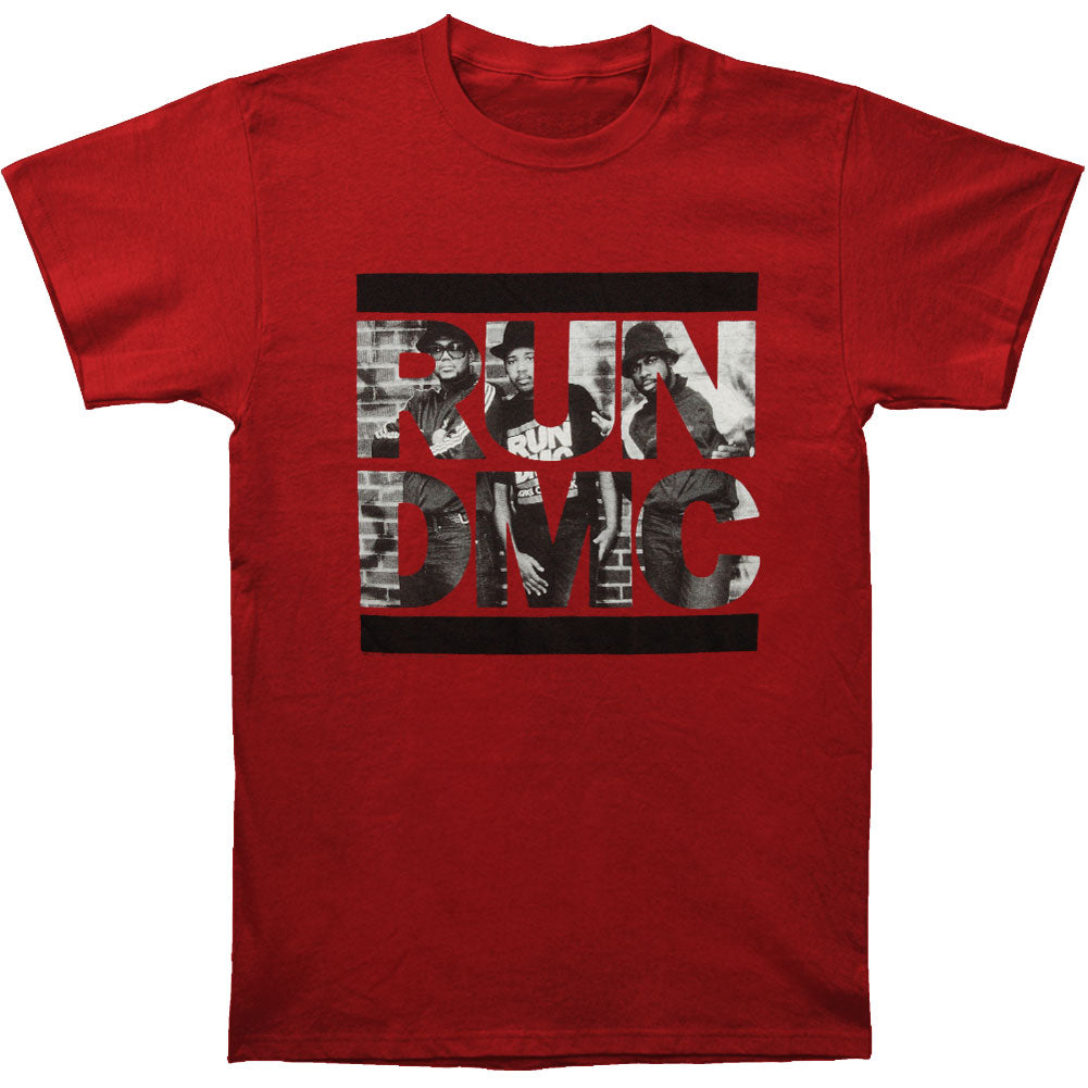 Run DMC Brick Wall Slim Fit T-shirt Front