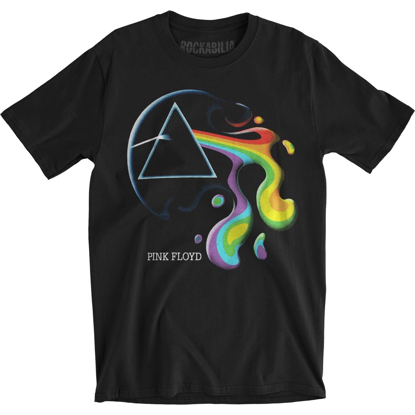 Pink Floyd Melting Prism Slim Fit T-shirt Front