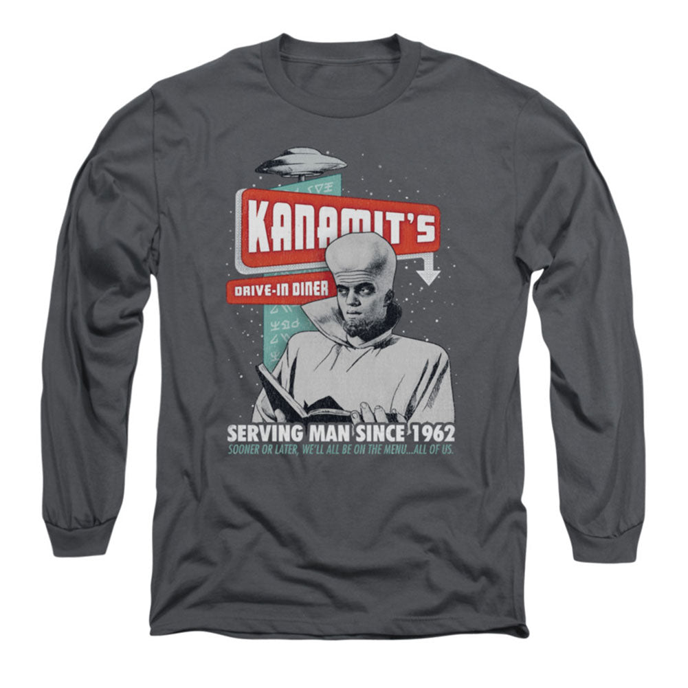 Twilight Zone Kanamits Diner Long Sleeve Front