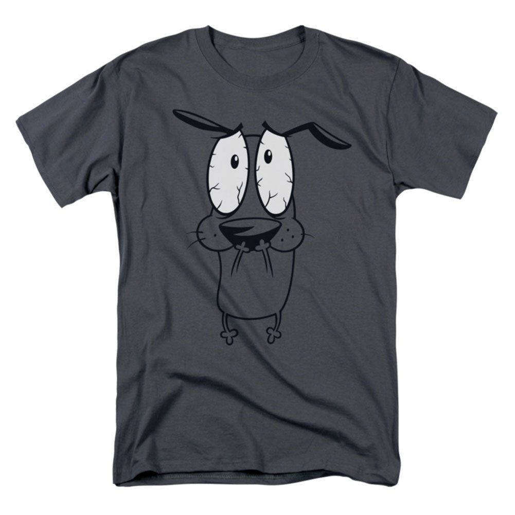 Courage The Cowardly Dog Scared T-shirt Front