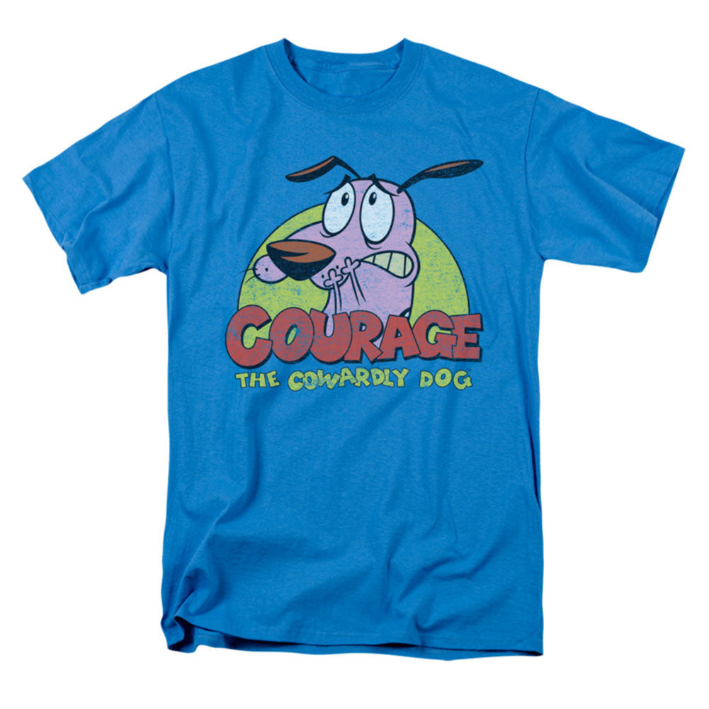 Courage The Cowardly Dog Colorful Courage T-shirt Front