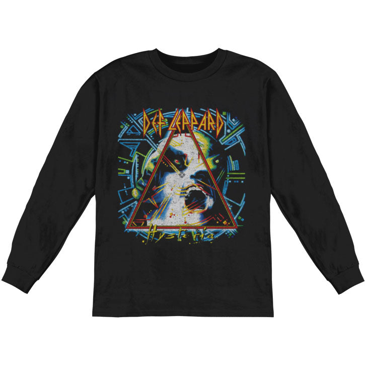 Def Leppard Hysteria Long Sleeve Front