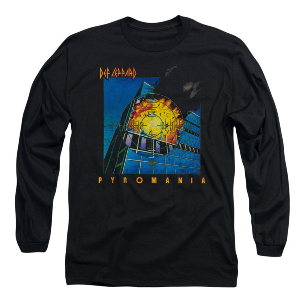 Def Leppard Pyromania Long Sleeve Front