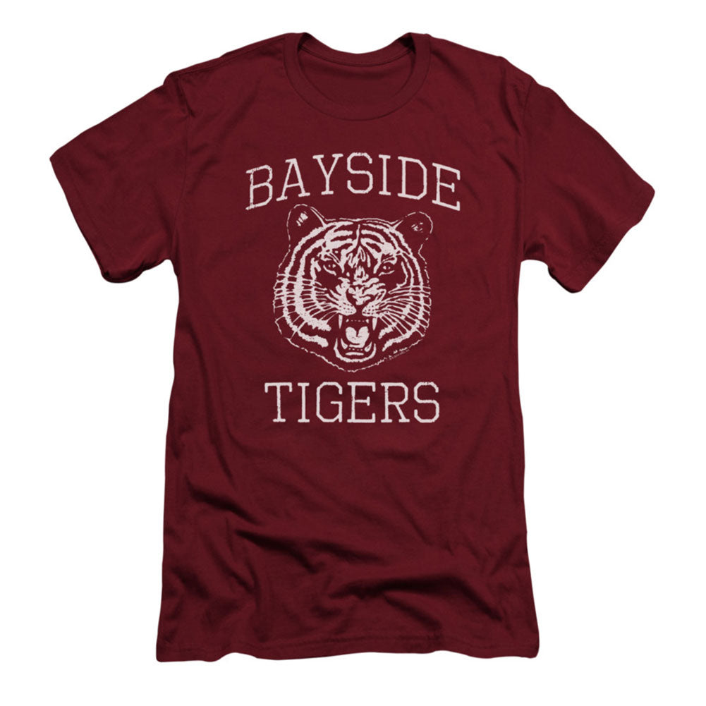 Saved By The Bell Go Tigers Slim Fit T-shirt Front
