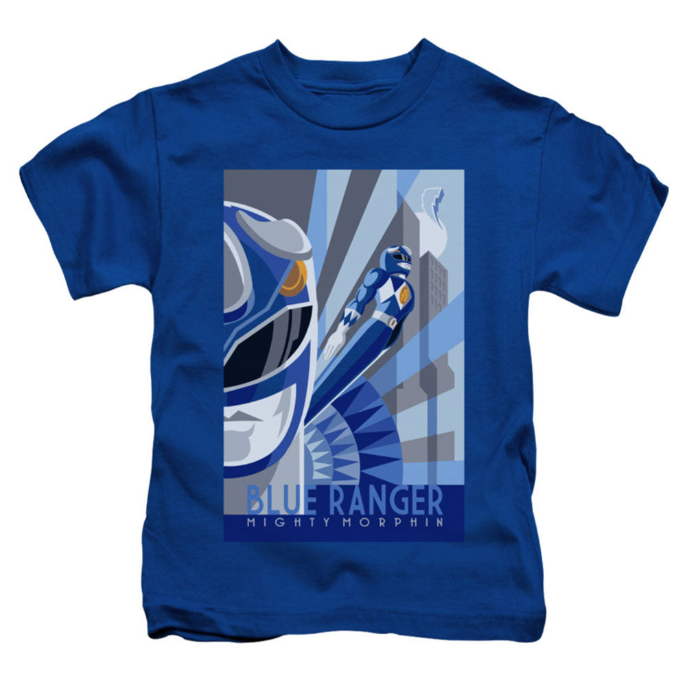Power Rangers Blue Ranger Deco Childrens T-shirt