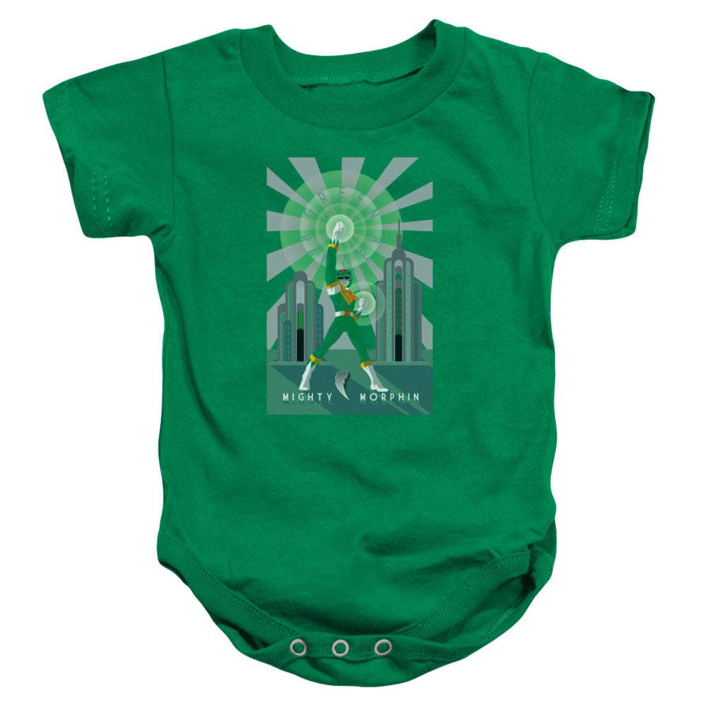 Power Rangers Green Ranger Deco Bodysuit Front