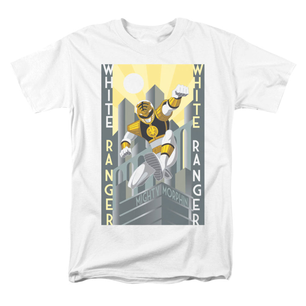Power Rangers White Ranger Deco T-shirt