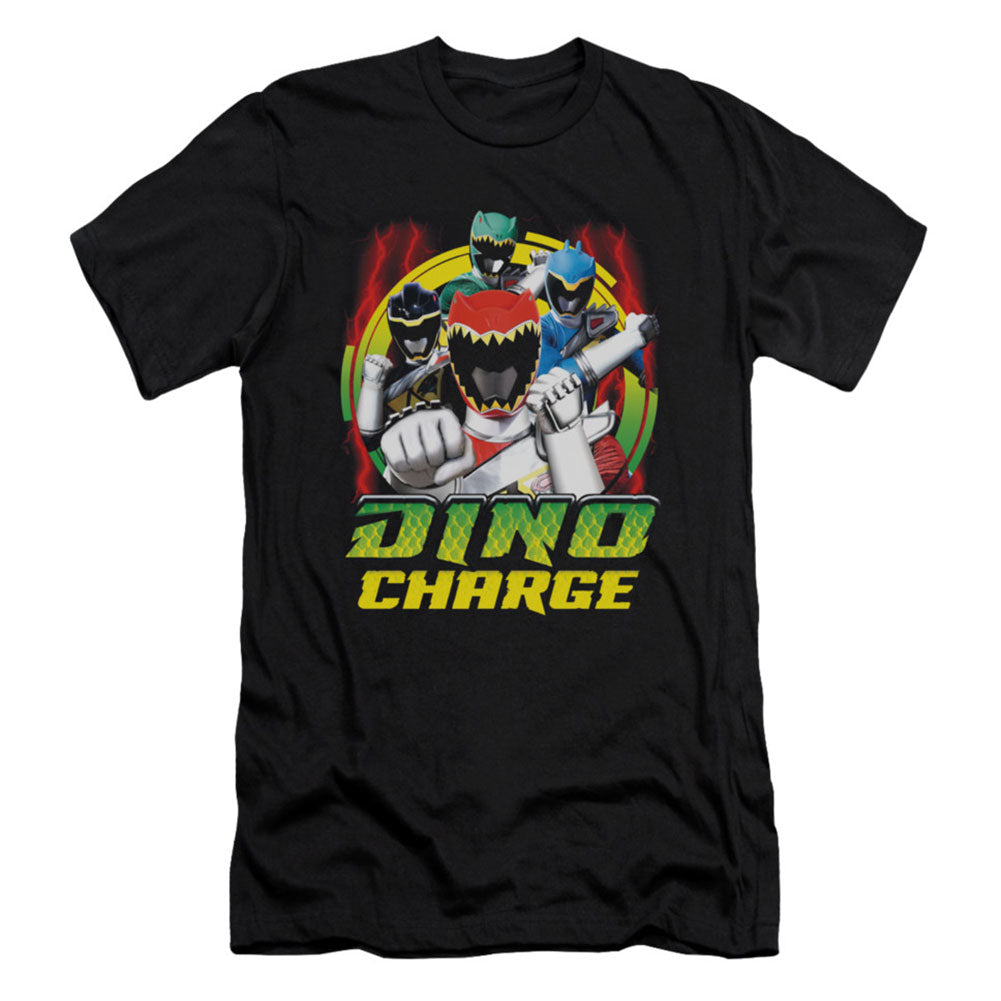 Power Rangers Dino Lightning Slim Fit T-shirt Front