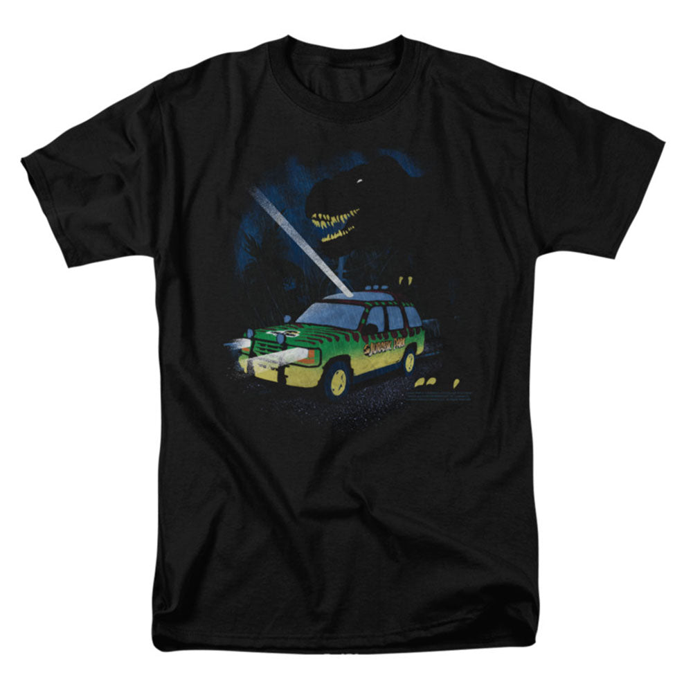 Jurassic Park Turn It Off T-shirt Front