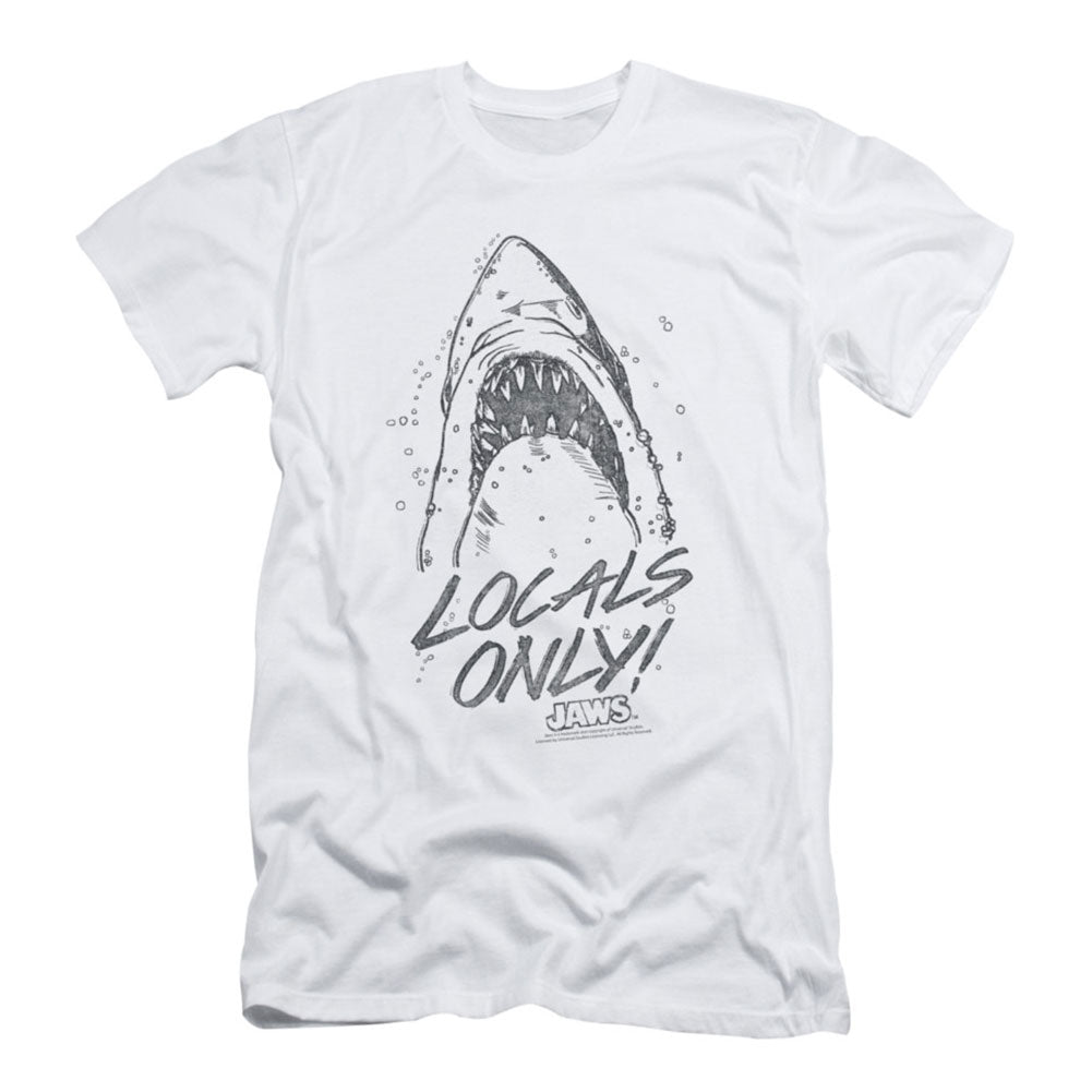 Jaws Locals Only Slim Fit T-shirt Front
