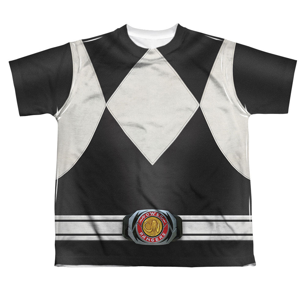 Power Rangers Black Ranger Sublimation T-shirt
